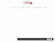 Tablet Screenshot of caseificiolucchesi.com